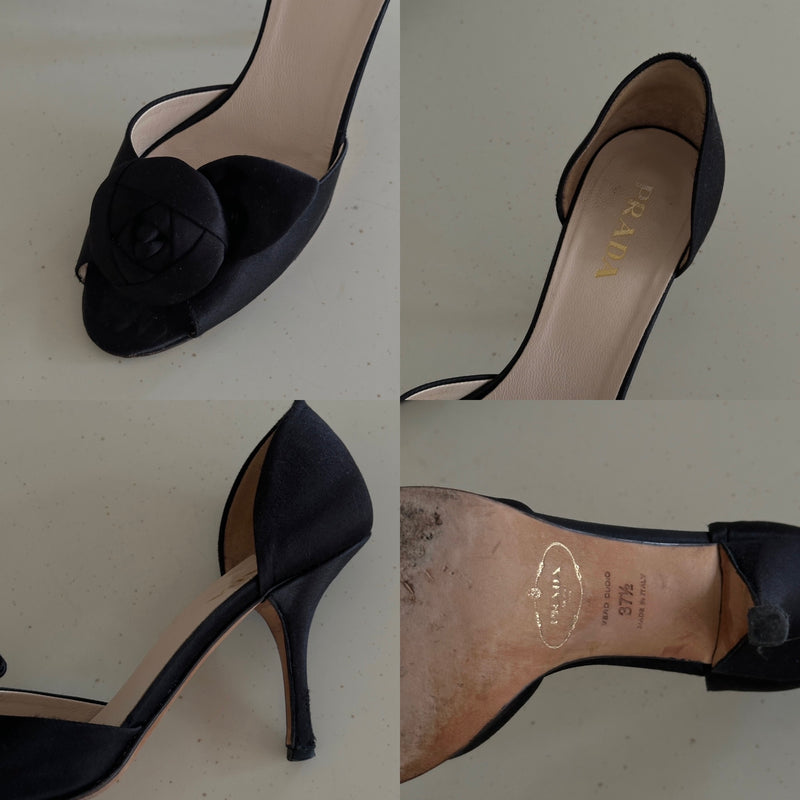 Prada Floral Heels (37,5)