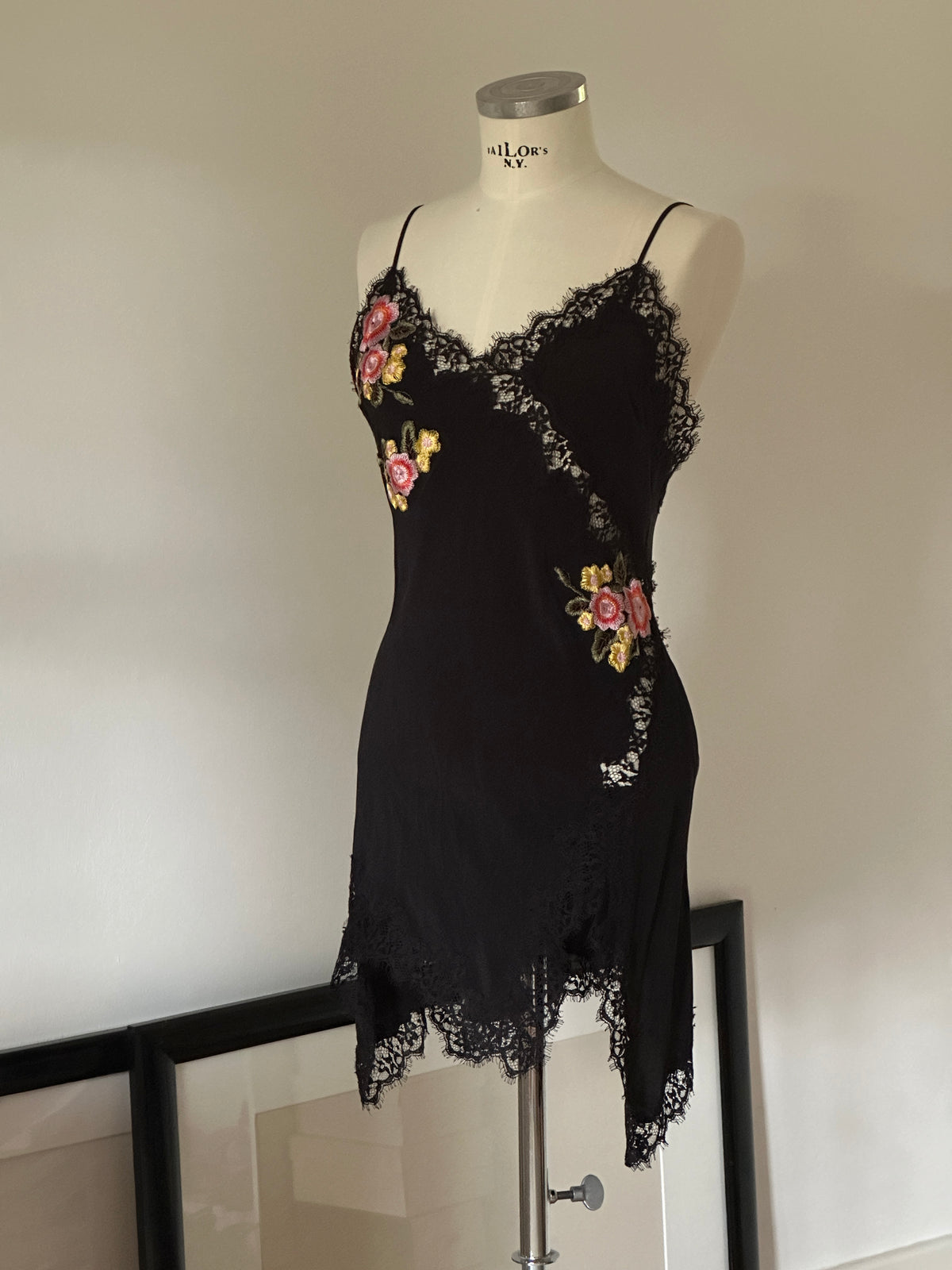 100% Silk Lingerie Dress (xs)