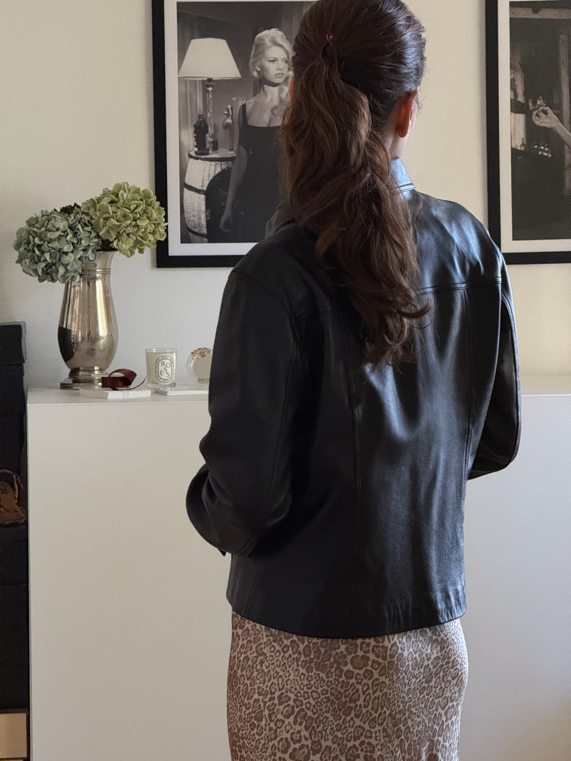 Vintage Leather Jacket (s)