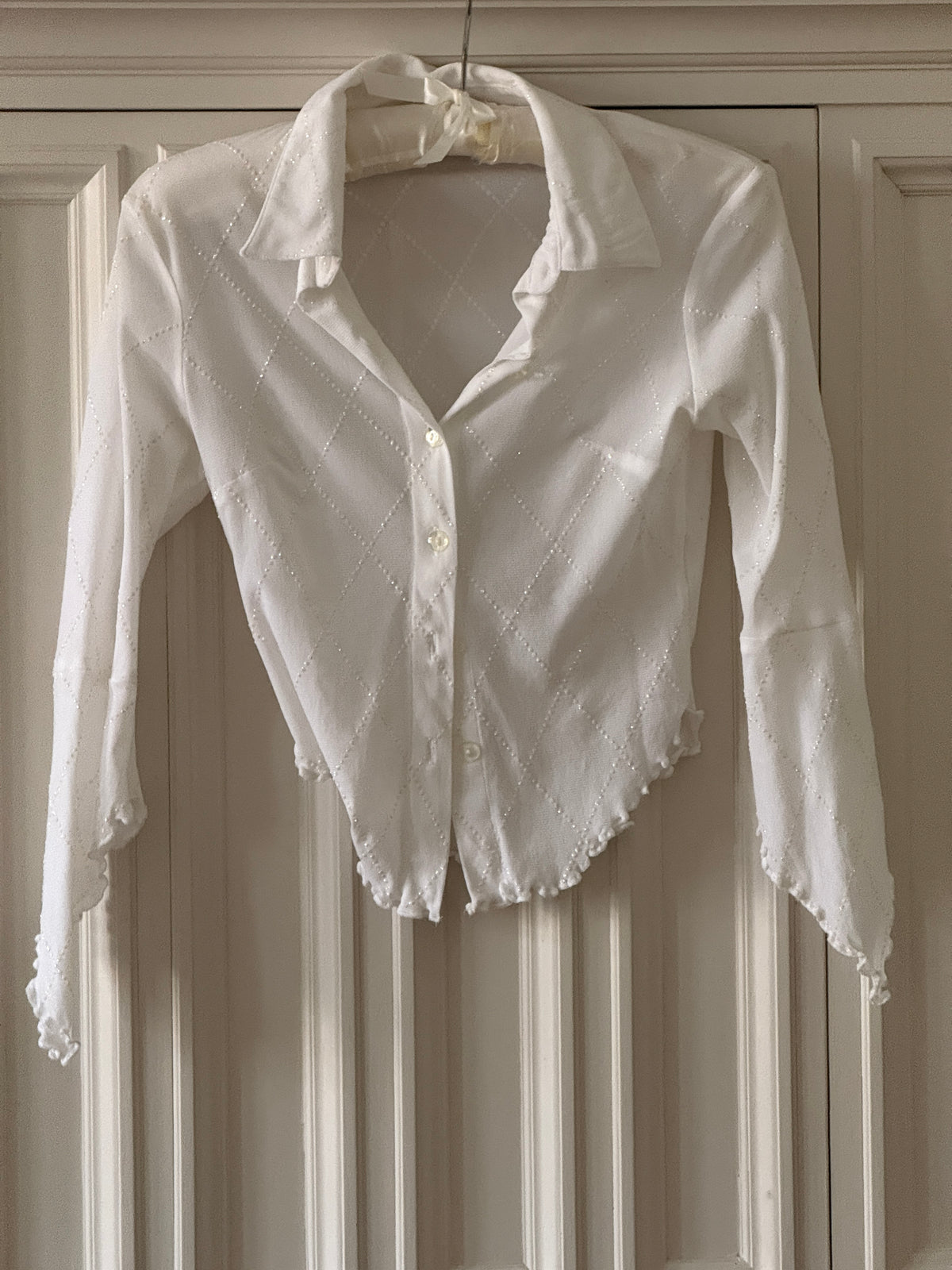 Vintage Sheer Blouse (xs)