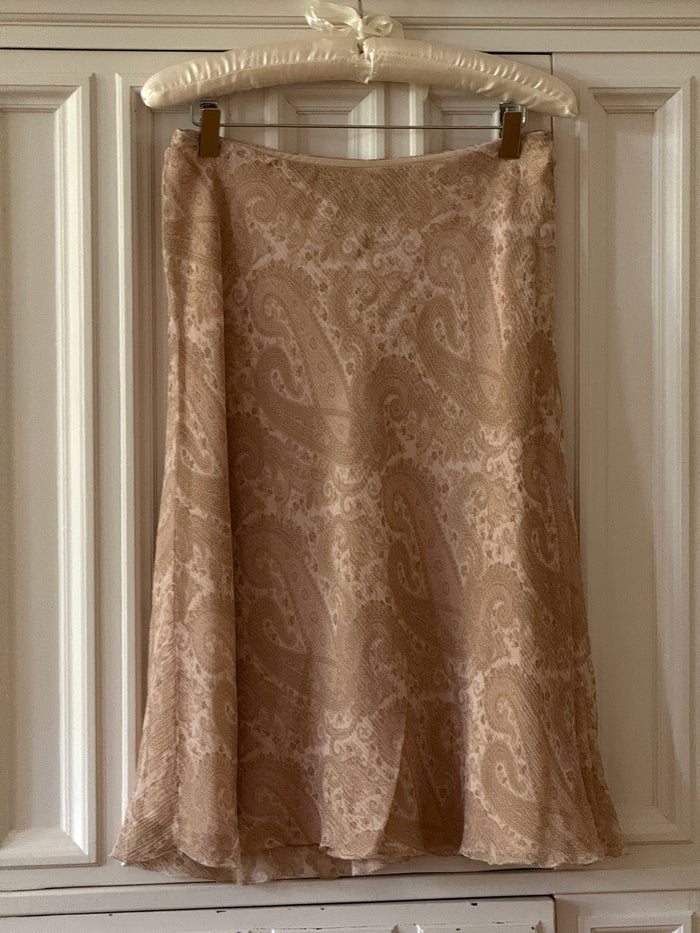 Ralph Lauren Silk Skirt (s)