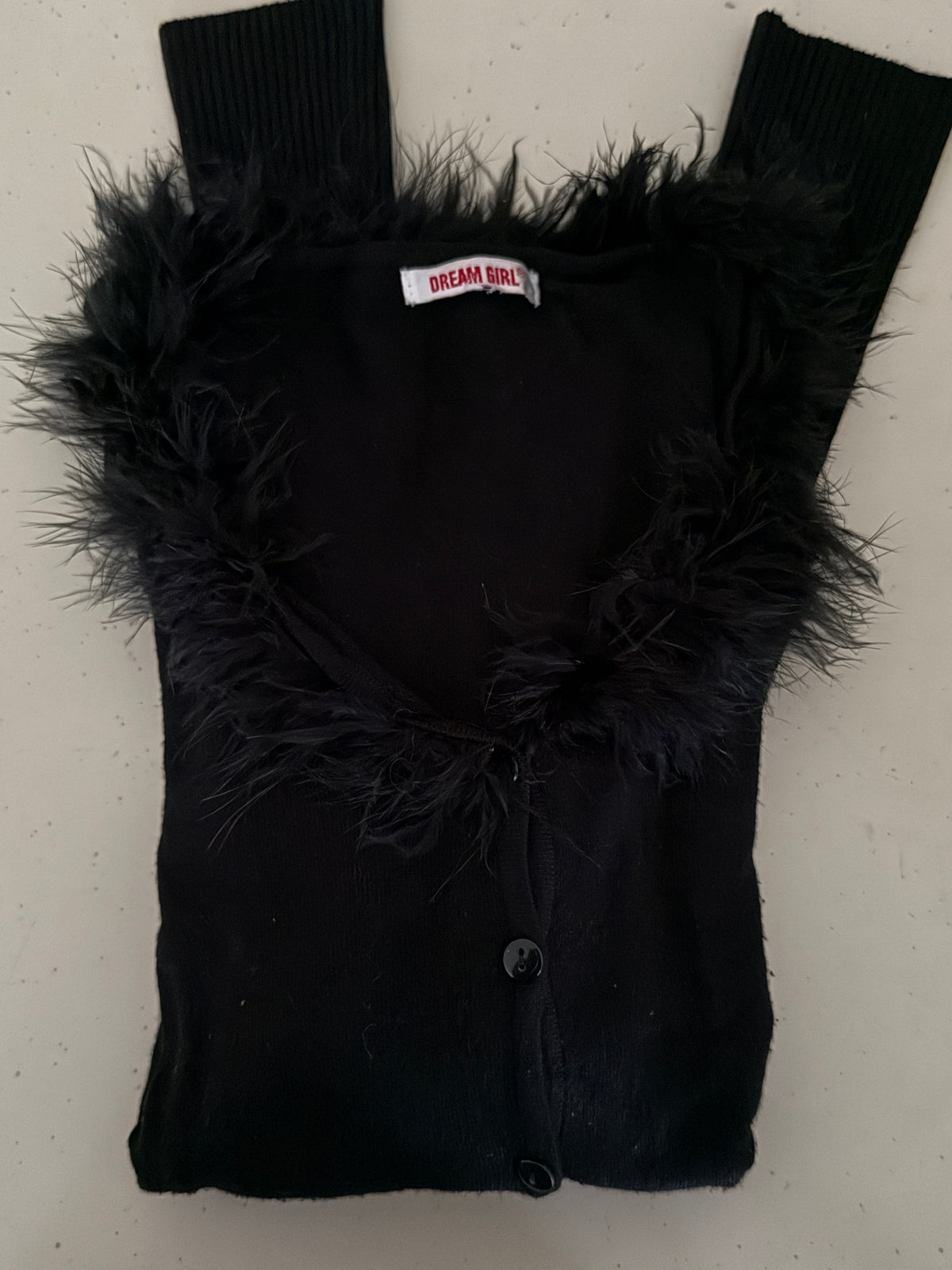 Fake Fur Cardigan (m)