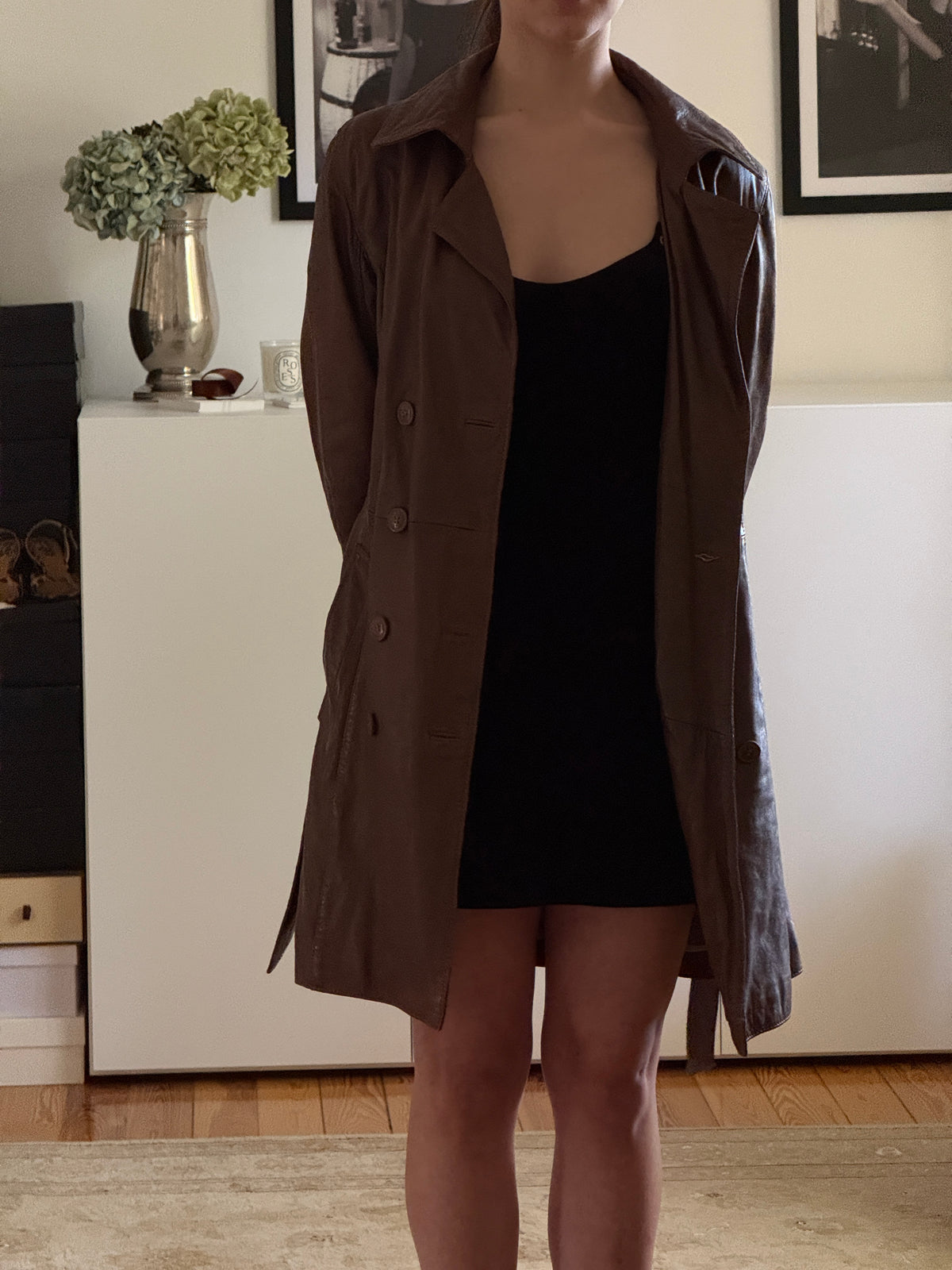 Vintage Leather Coat (s)