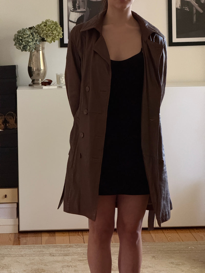 Vintage Leather Coat (s)