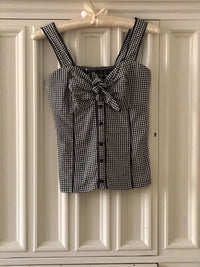 Checkered Corset Top (s)