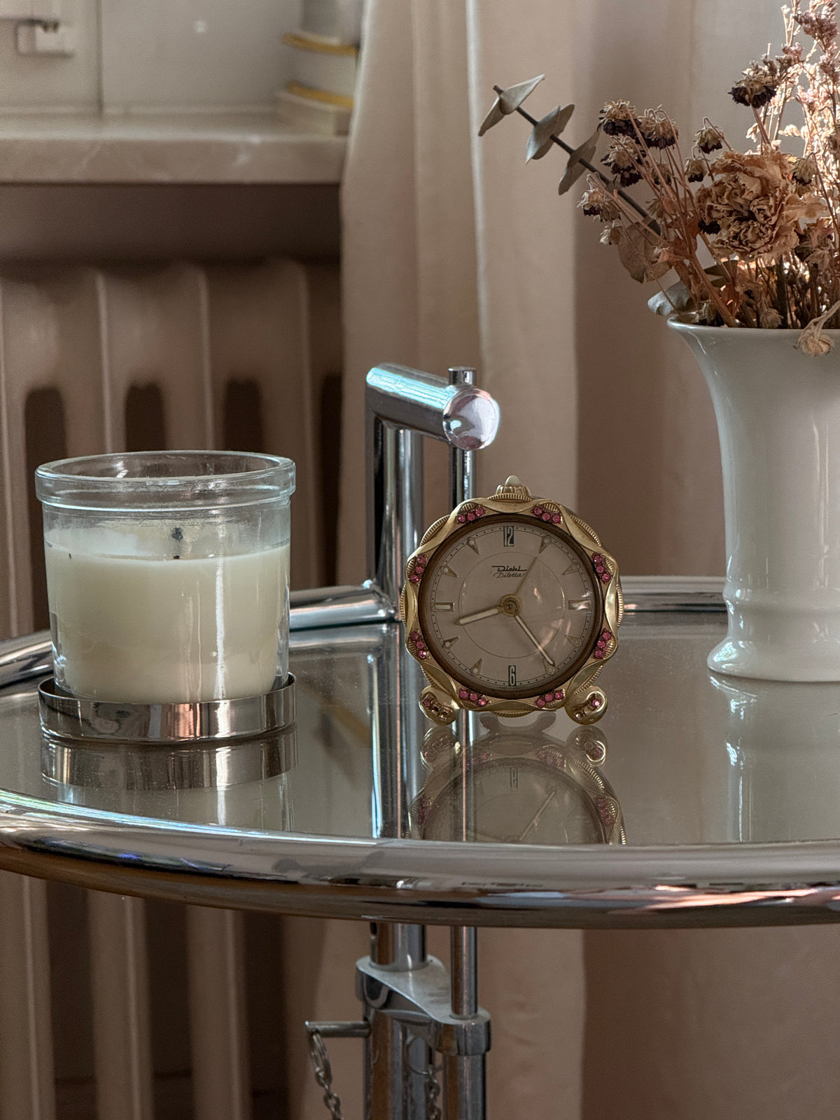 Vintage Mini Table Clock