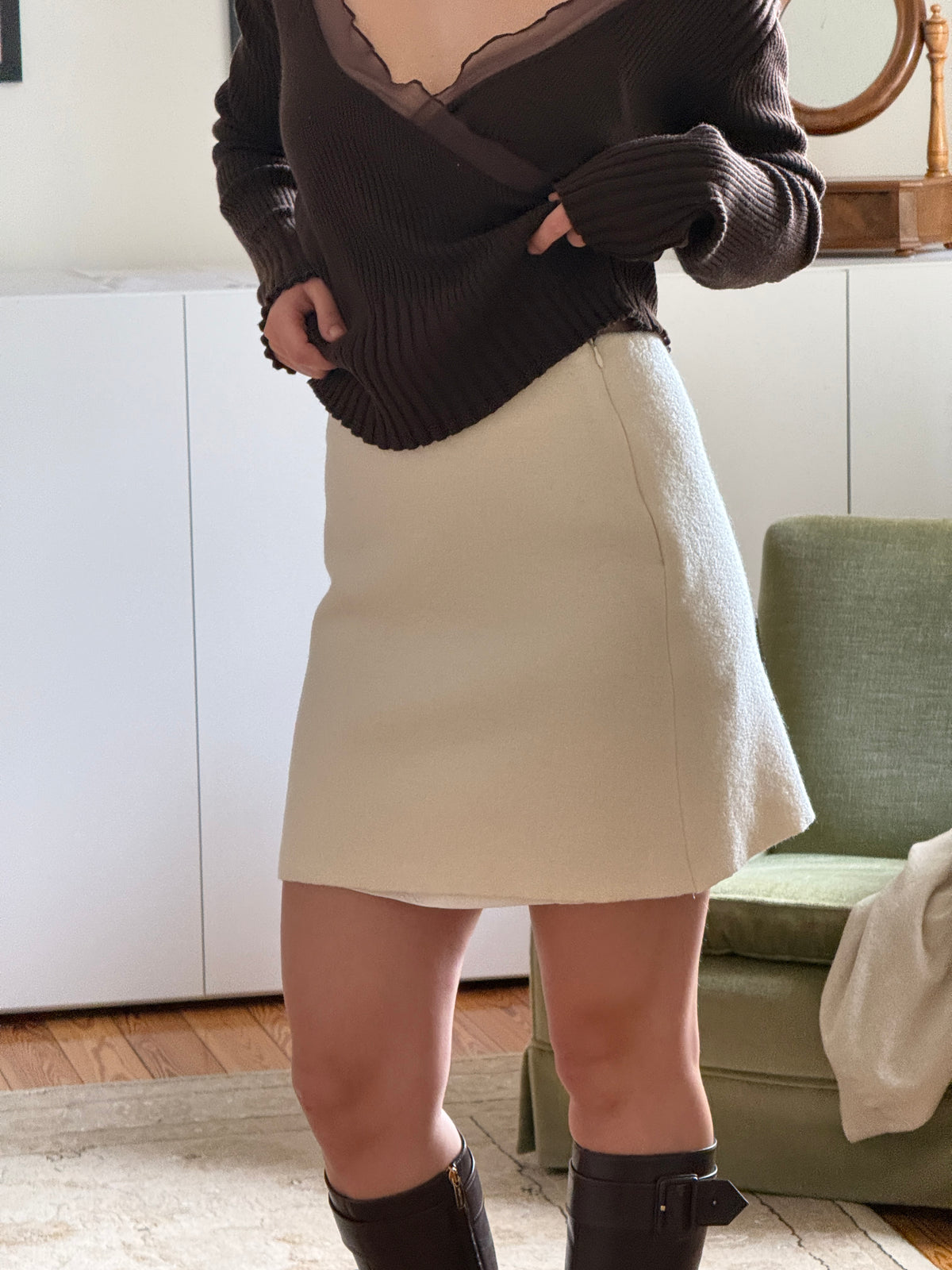 Mini Wool Skirt (s)