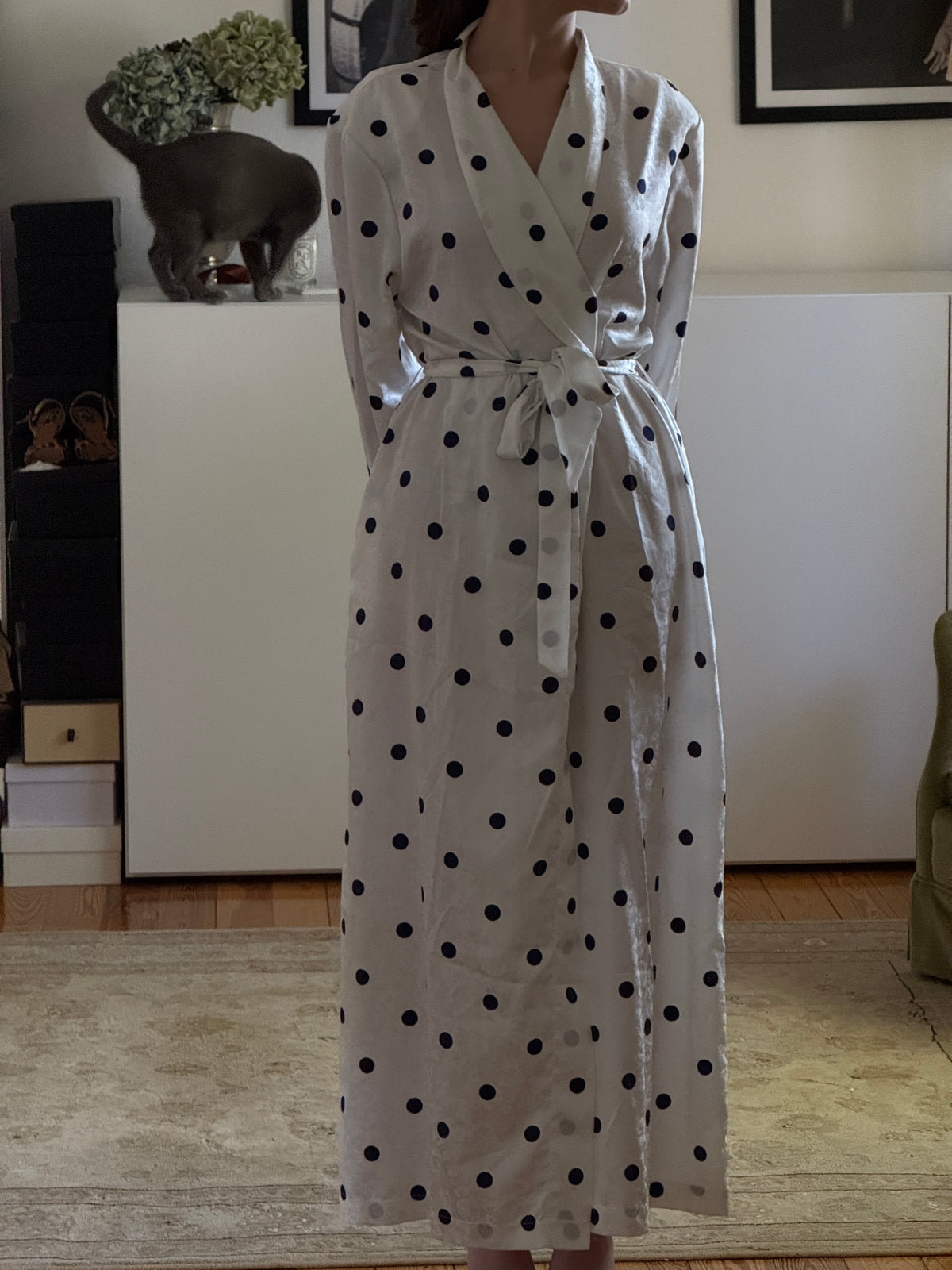 Polka Dot Robe (l)