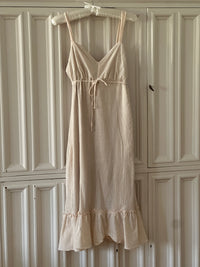 Beige Linen Dress (s)