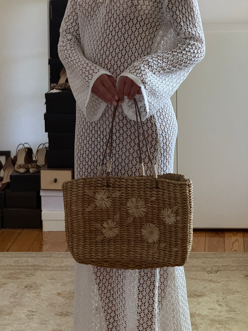 Vintage Straw Bag
