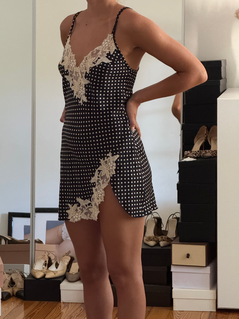 Polka Dot Lingerie Dress (s)