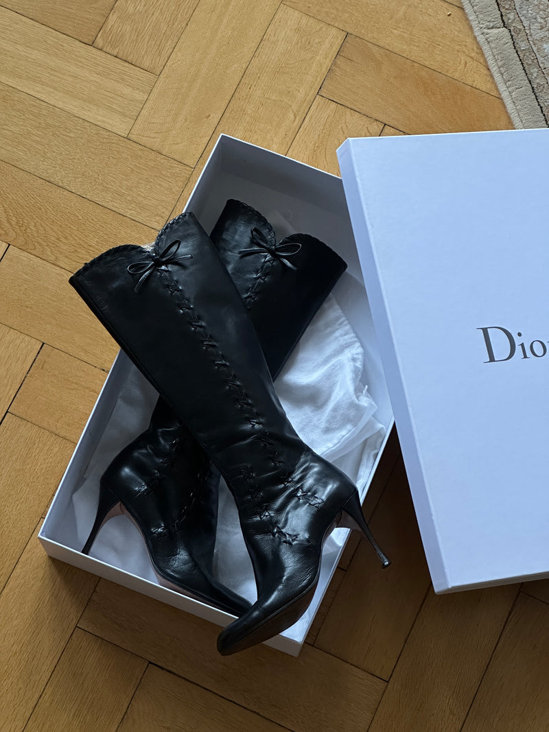 Dior Bow Boots (39,5)