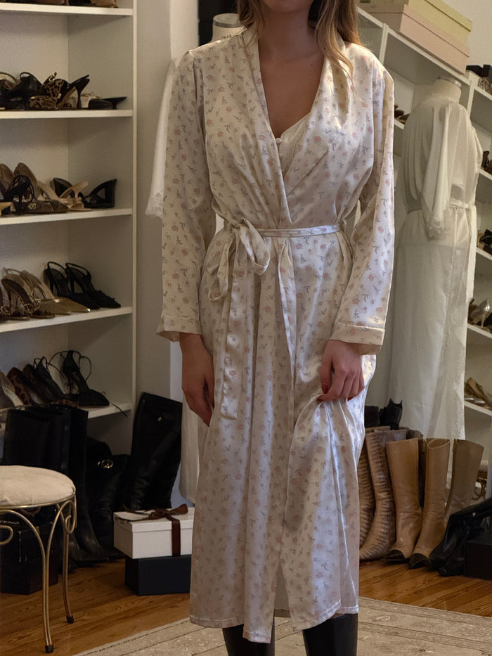 Vintage Floral Robe (s)