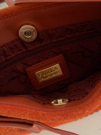 Furla Suede Bag