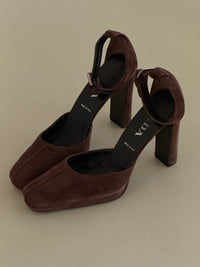 Prada Suede Heels (37)