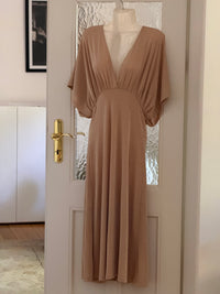 Vintage V-Neck Dress (s)