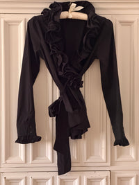 Vintage Ruffle Blouse (m)