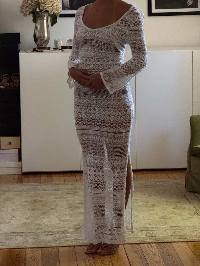 Vintage Crochet Dress (s)