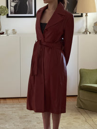 Vintage Leather Coat (s)