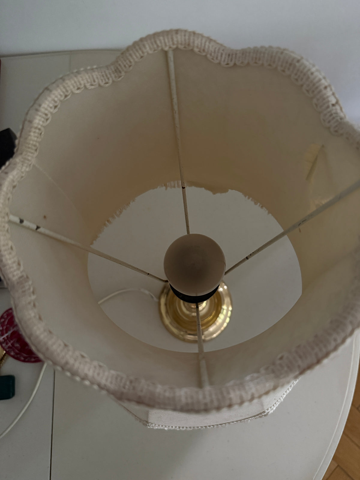 Vintage Fringe Lamp