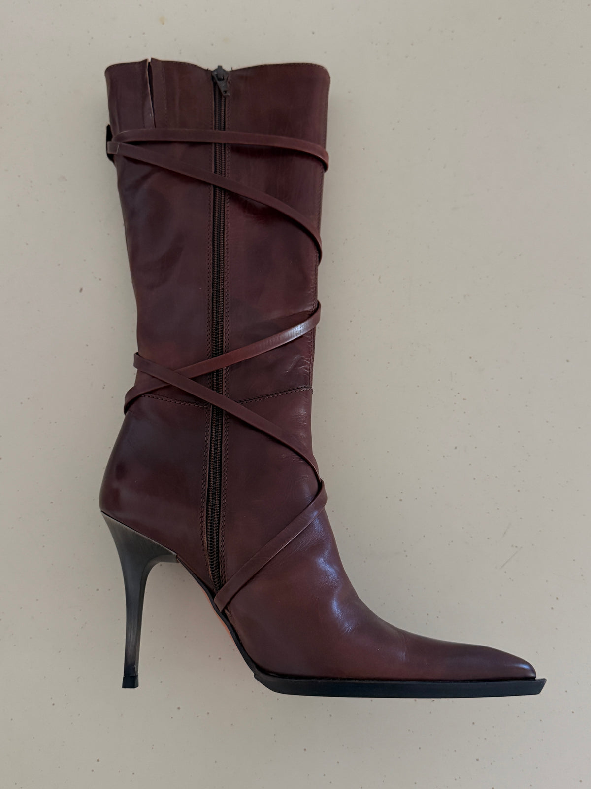 Vintage Leather Boots (39)