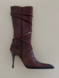 Vintage Leather Boots (39)