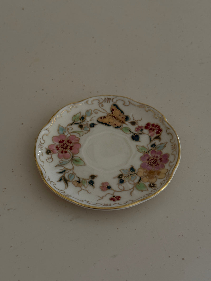 Vintage Butterfly Plate
