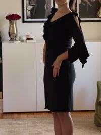 Vintage Ruffle Dress (m)