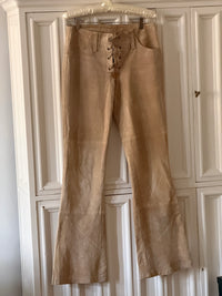 Suede Leather Pants (s)