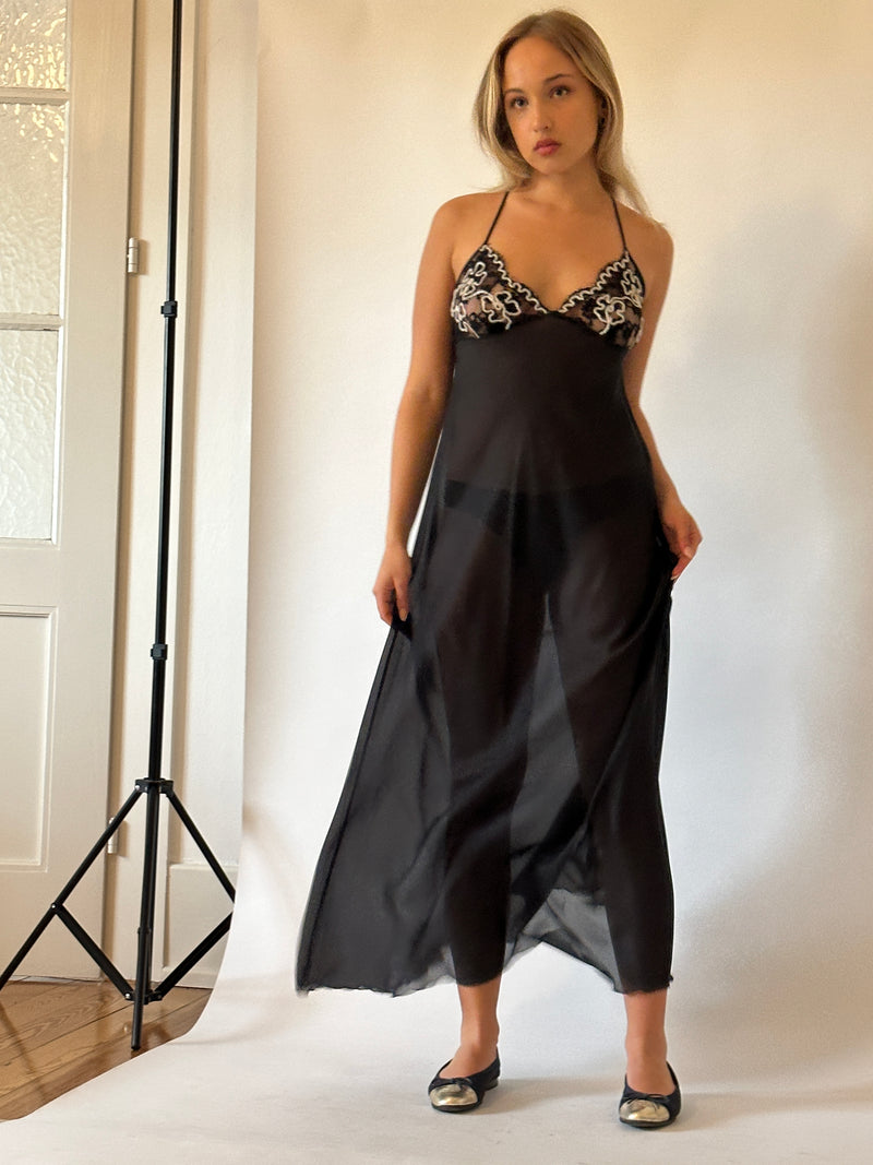 Floral Lingerie Dress (s/m)