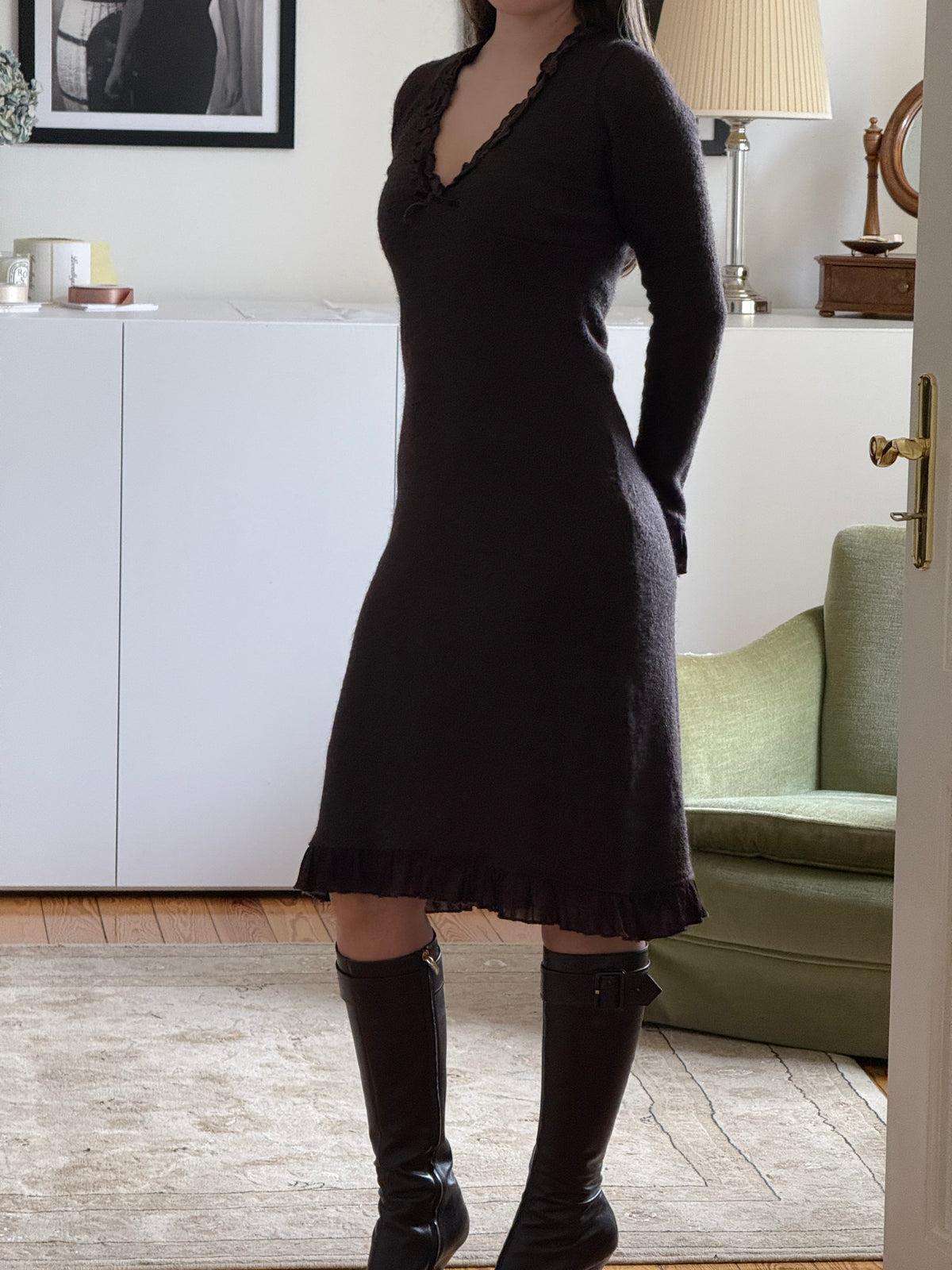 Midi Wool Dress (s)