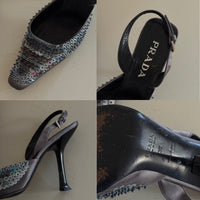 Prada Sequin Heels (38)
