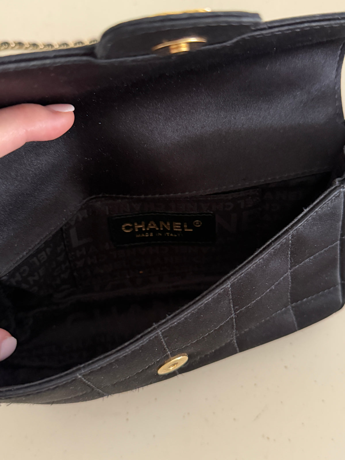 Chanel Satin Bag