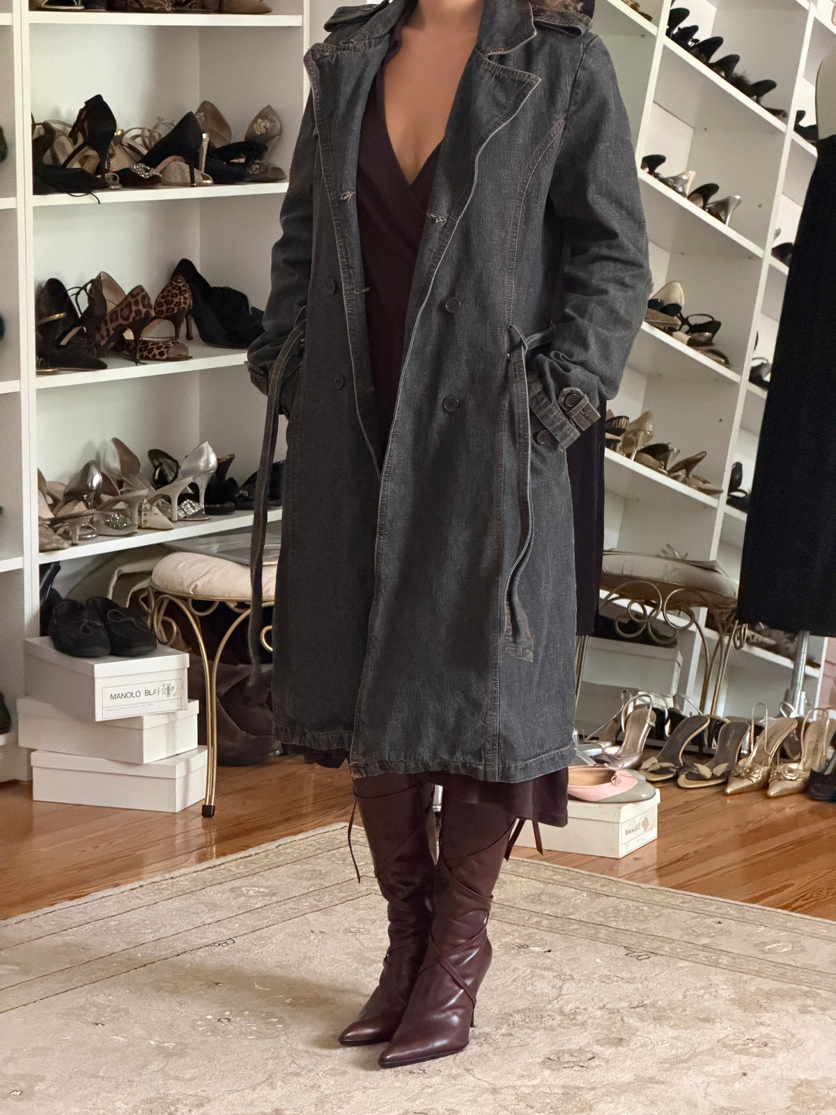 Vintage Denim Coat (s)