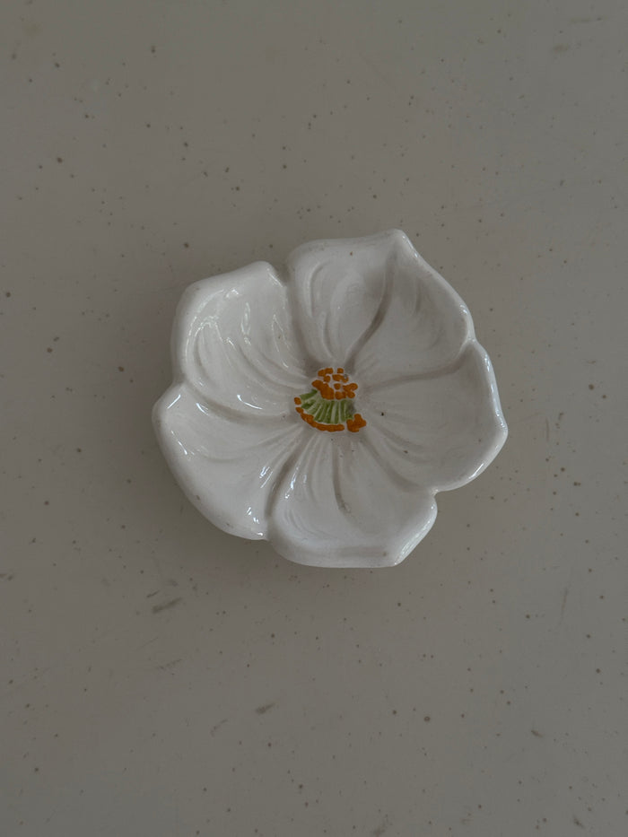 Vintage Flower Dish