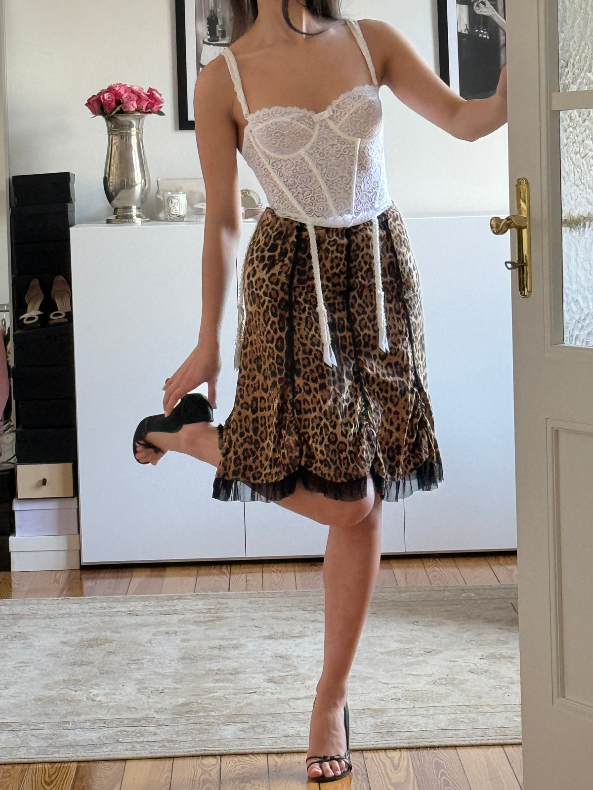 Vintage Lace Bustier (s/m)