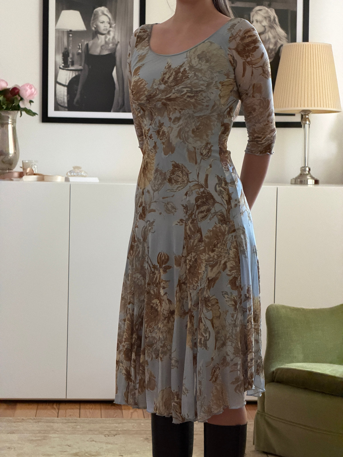 Floral Midi Dress (s)