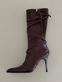Vintage Leather Boots (39)