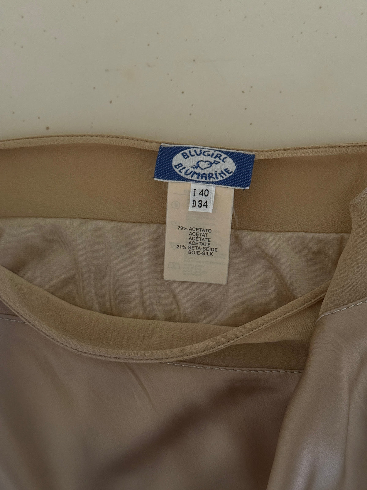 Blumarine Silk Skirt (xs)