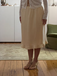 Vintage Silk Skirt (l)