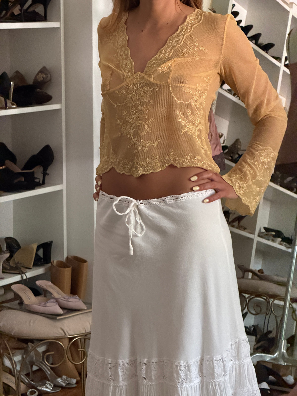 La Perla Mesh Top (m)