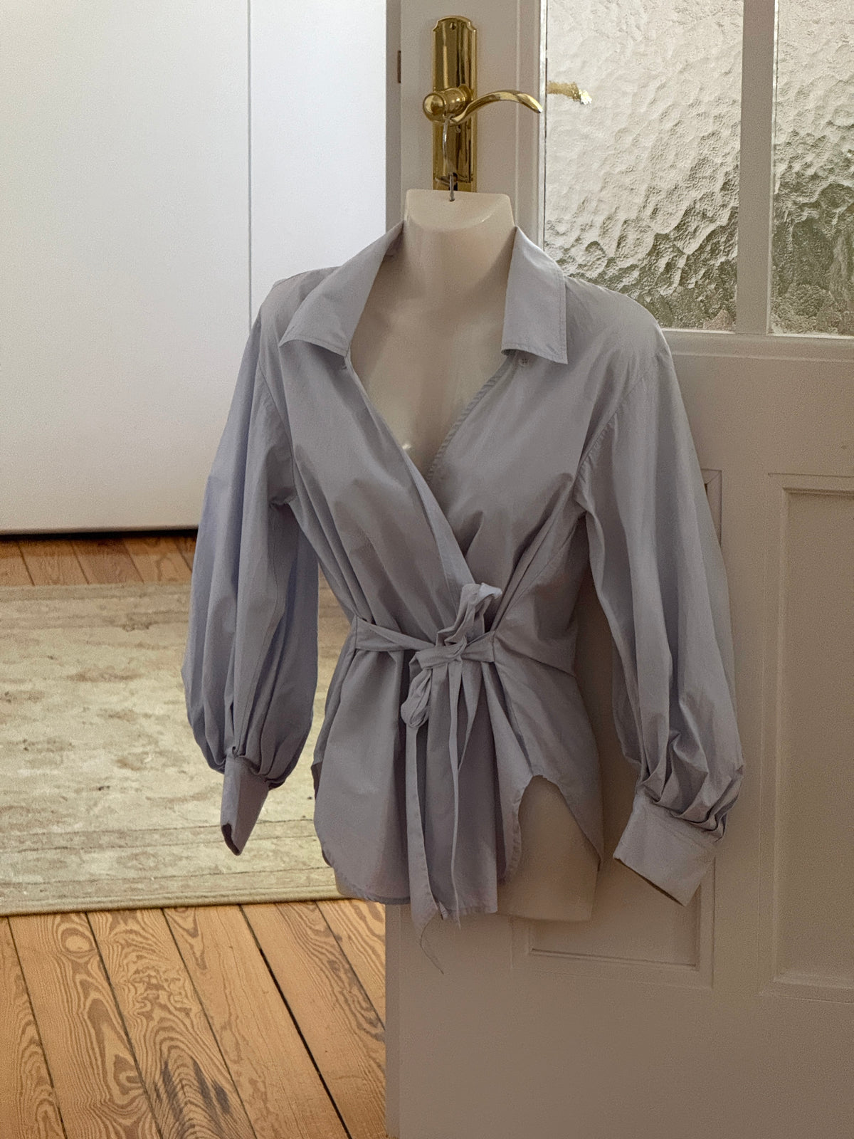 Cotton Wrap Shirt (s)