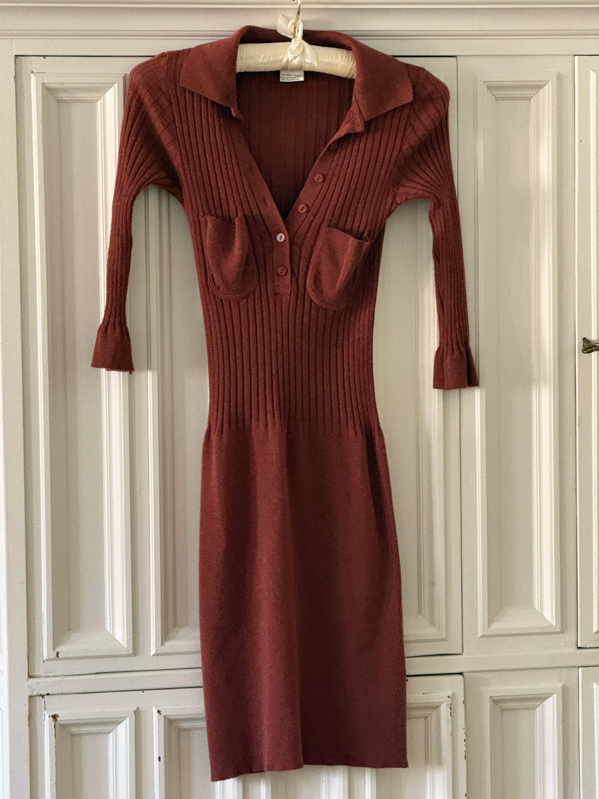 Vintage Wool Dress (xs)
