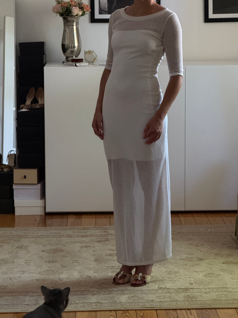 Sheer Midi Dress (s)