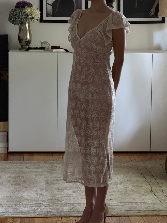 Sheer Lace Dress (s)