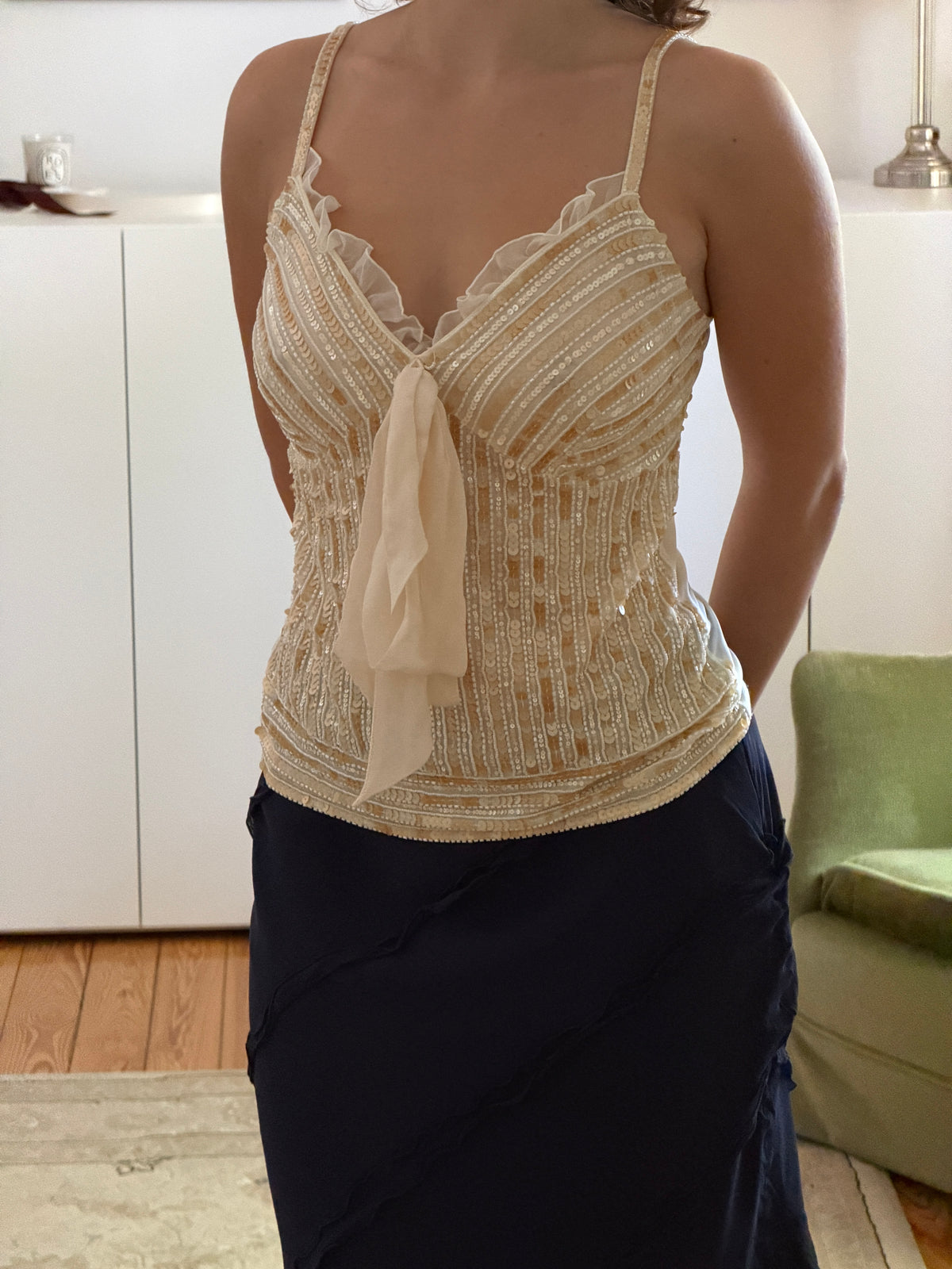 Vintage Sequin Top (s)
