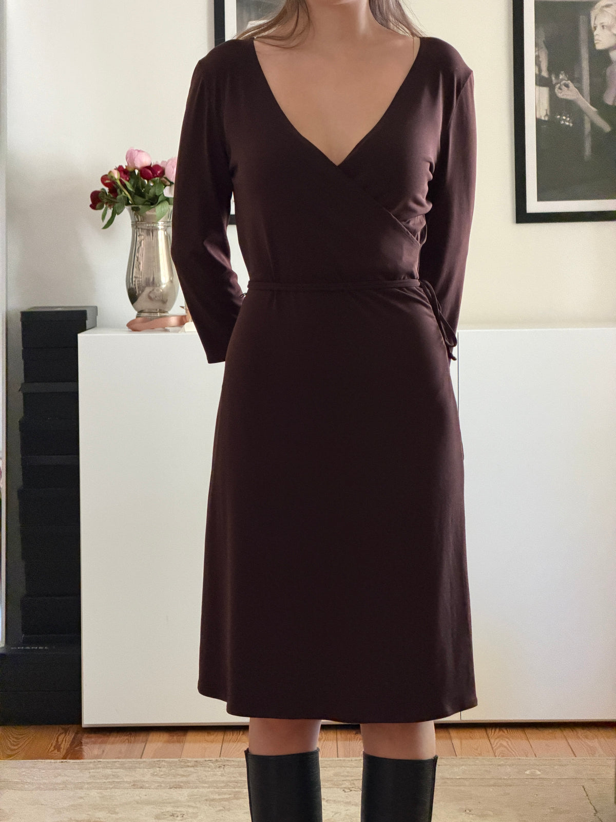 Vintage Midi Dress (s)