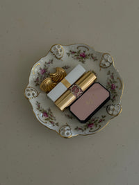 Vintage Plate & Candle
