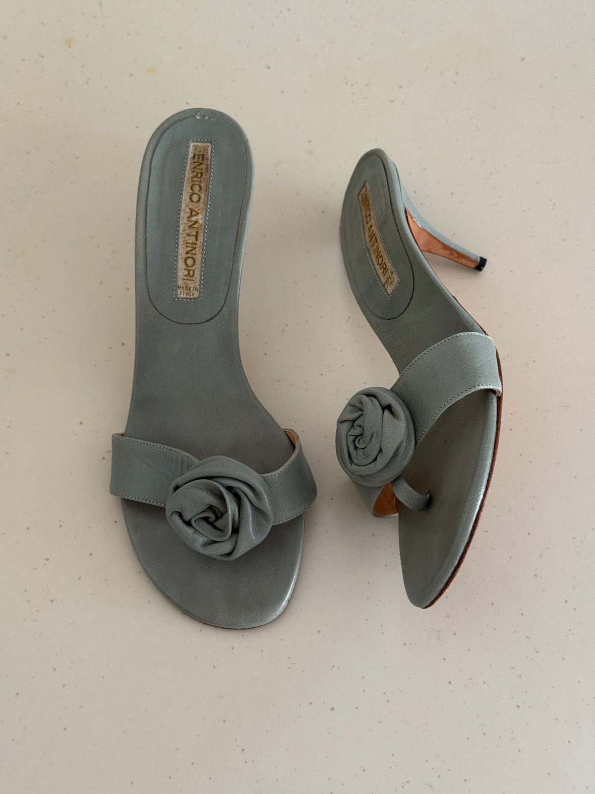 Vintage Floral Mules (38,5)