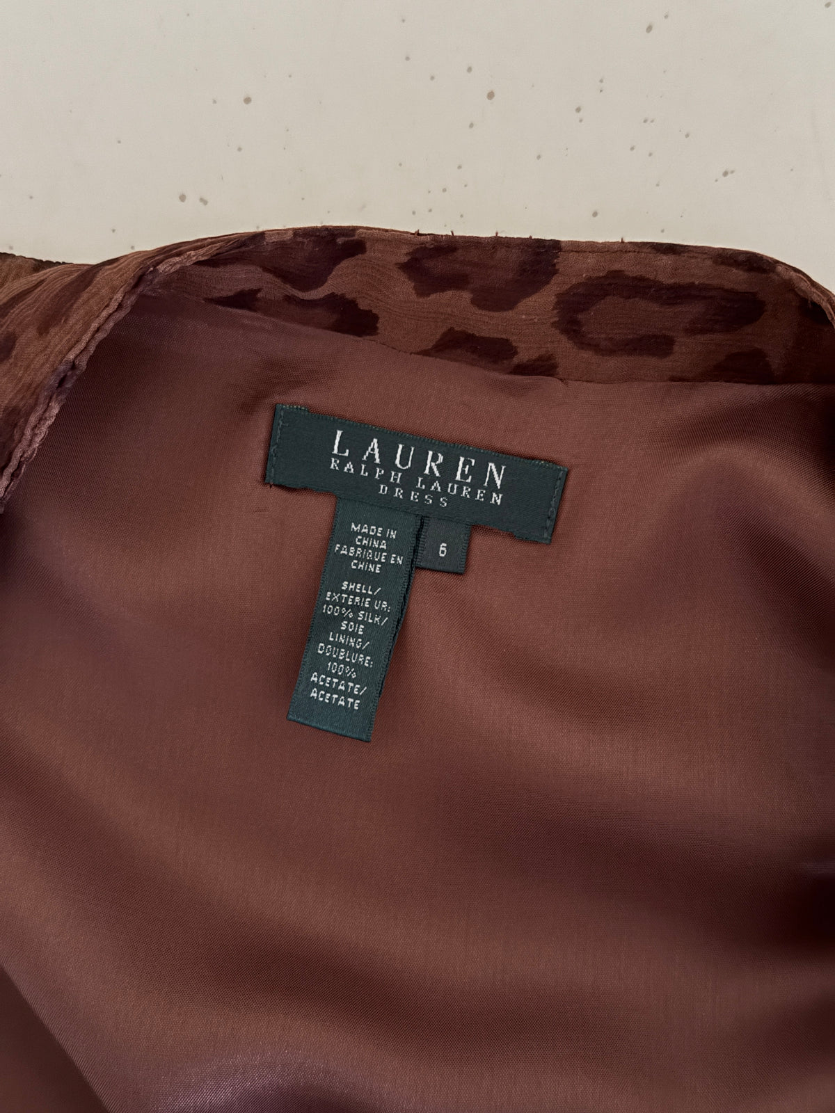 Ralph Lauren Silk Dress (s)